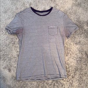 Striped Gap Pocket Tee